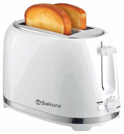 Тостер SAKURA SA-7610W белый