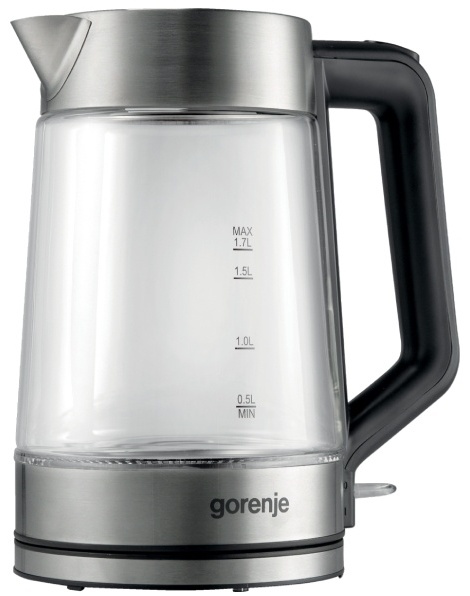 Купить Электрочайник Gorenje K17GED серебристый в Алматы – Магазин на ...