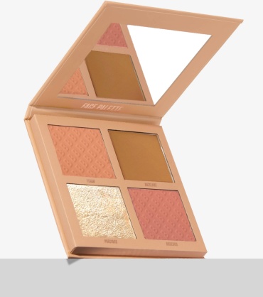 Beauty Bay Face Palette румяна, хайлайтер First Light