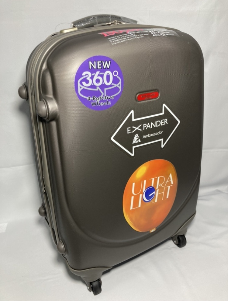 Чемодан Ambassador 199755 поликарбонат 105 л серый