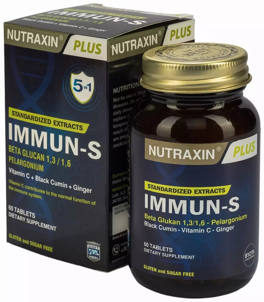 Купить NUTRAXIN Immun-S 60 таблеток в кредит в Алматы – Kaspi Магазин