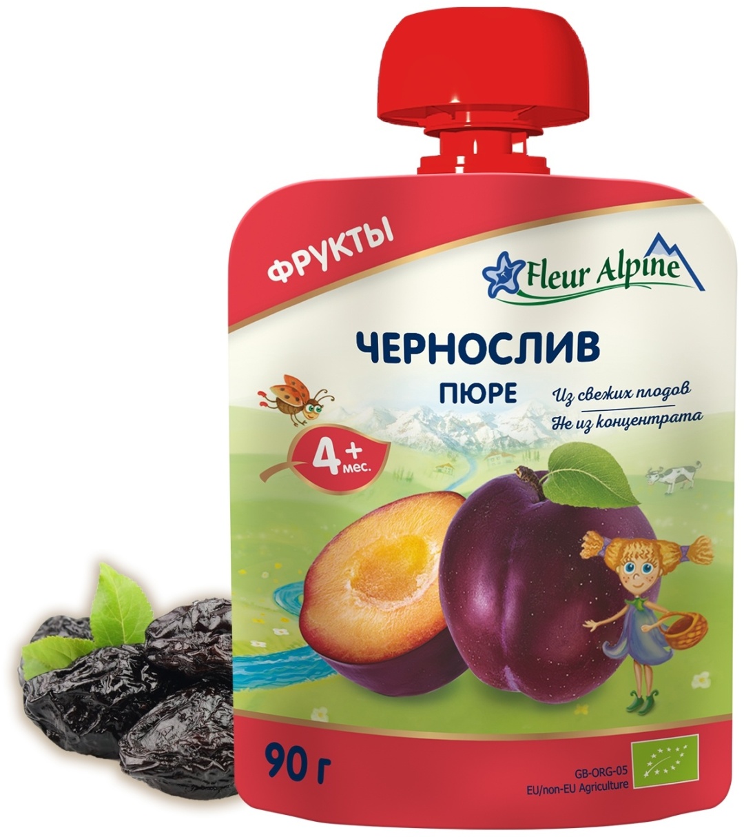 Купить Детское пюре Fleur Alpine чернослив 90 г в Алматы – Магазин на ...