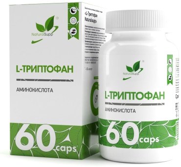 L-Триптофан NaturalSupp 500 мг 60 капсул