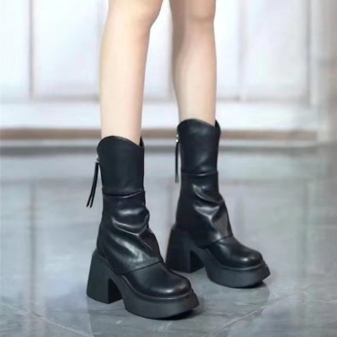 Полусапоги Fashion черный