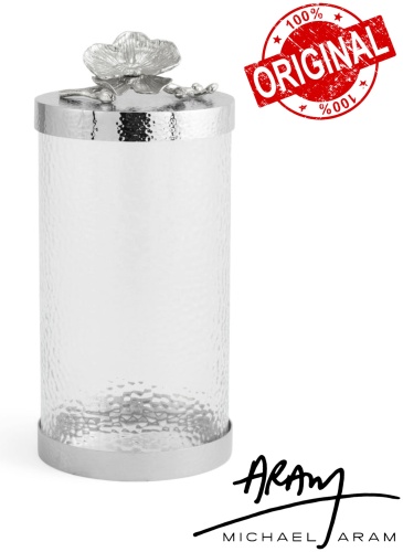 MICHAEL ARAM банка White Orchid, нержавеющая сталь, стекло