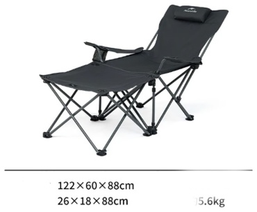 Naturehike кресло CNK2300JJ012 черный