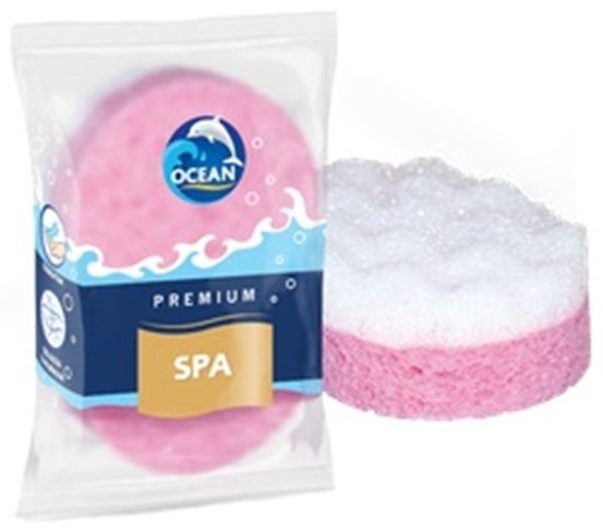 Ocean Hal губка для тела, универсальное розовый 1 шт