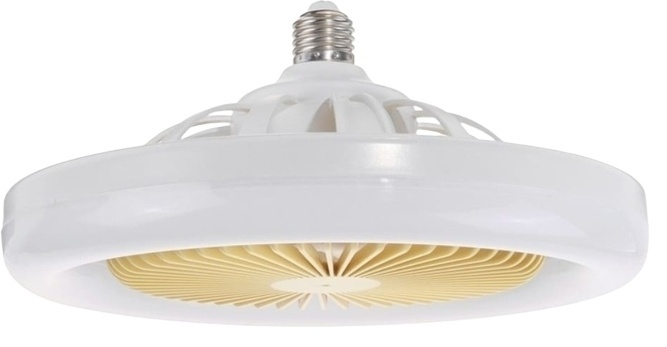 Купить Вентилятор LED LAMP 2in1 белый в кредит в Алматы – Kaspi Магазин