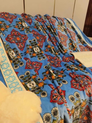 Плед Дәстүр 150х200 см, бамбук, мультиколор