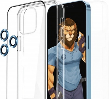 Чехол Green Lion для Apple iPhone 15 Pro синий