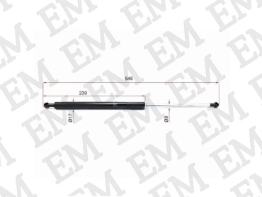EM E-ST-90452-CG010-M для Infiniti FX35/FX45 2003-2008 черный
