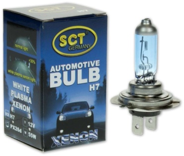 SCT 202 013 галогенная H4, 1 шт
