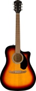 Гитара акустическая Fender 097-2713-532 красный, черный, оранжевый