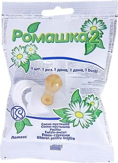 Пустышка Киевгума Ромашка 2-А, 1 шт, белый