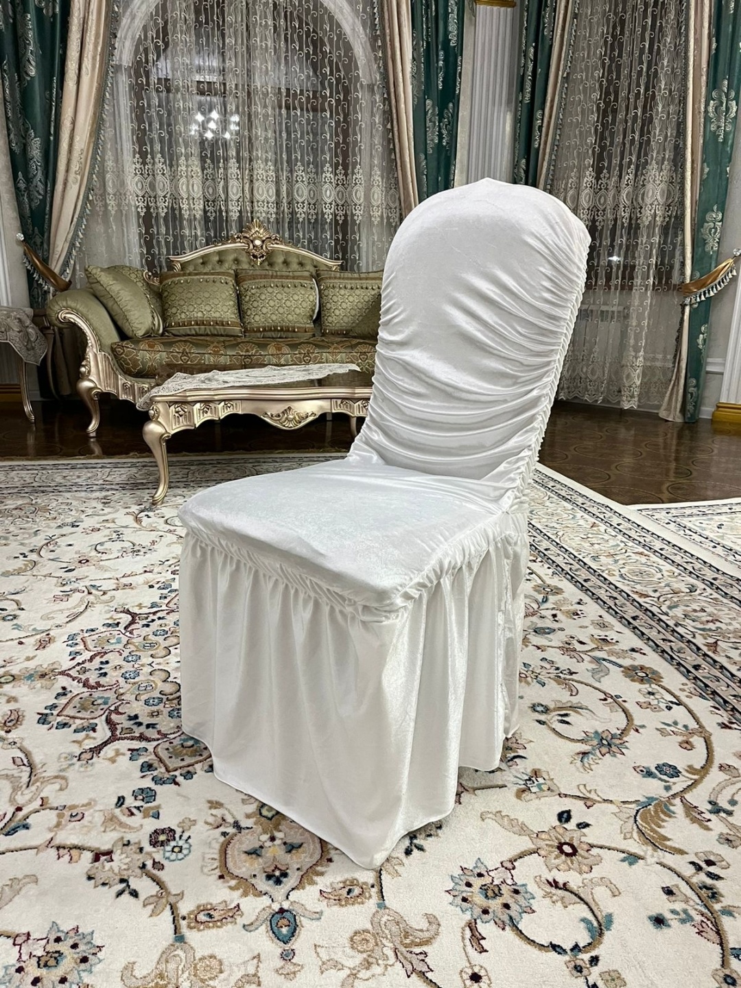 Чехол для стула 681374 белый