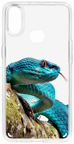 Чехол КRUЧЕ для Samsung Galaxy A10s голубой