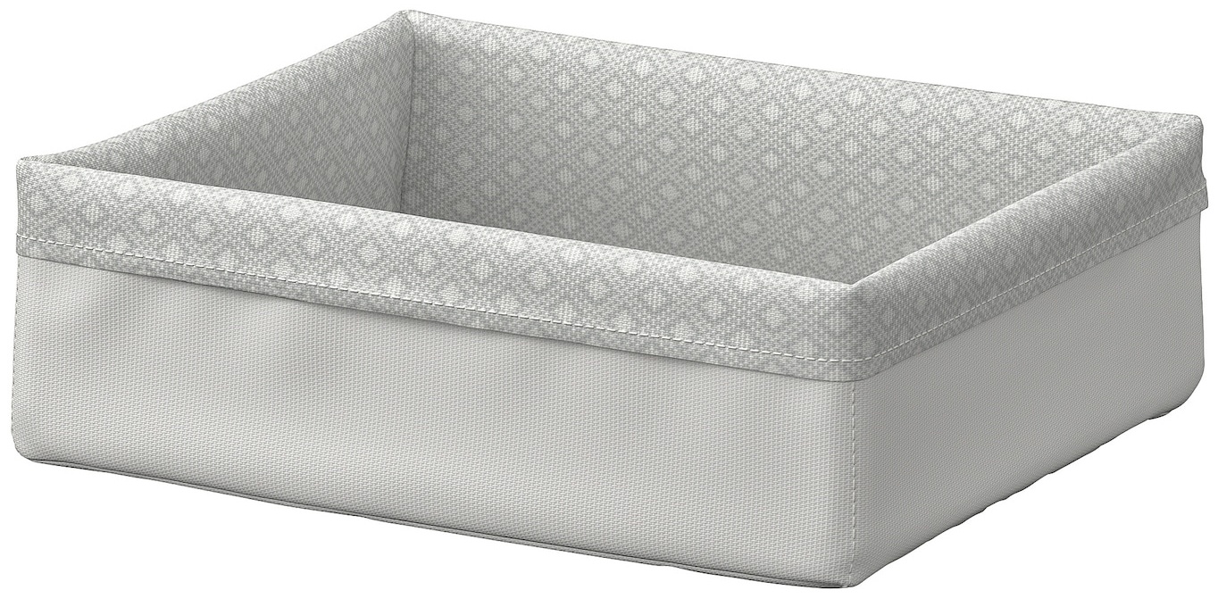 IKEA кофр универсальный серый, 1 шт
