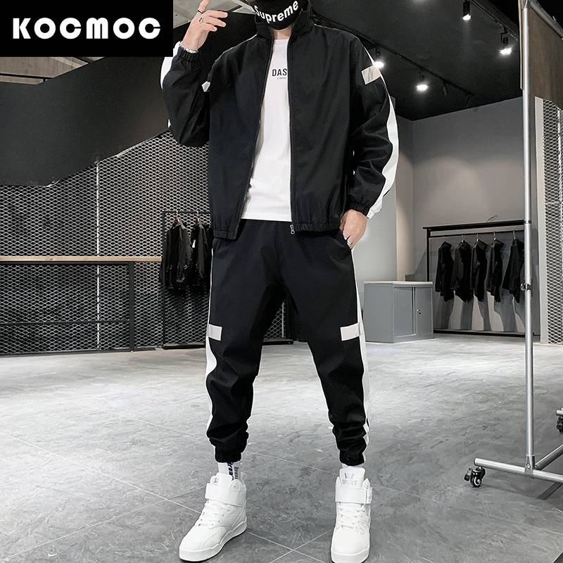 Повседневный костюм KOCMOC черный
