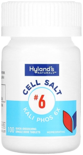 Hyland's Cell Salt # 6, Kali Phos 6X таблетки 100 шт