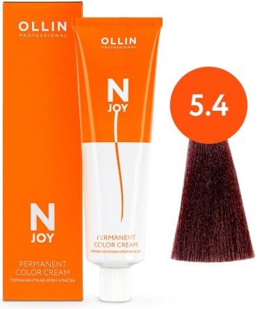 Ollin Professional N-JOY 5.4 крем-краска 100 мл