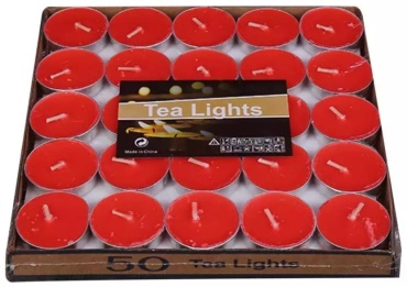 Декоративная свеча Tiu Tea Lights 702738 5 см, 50 шт