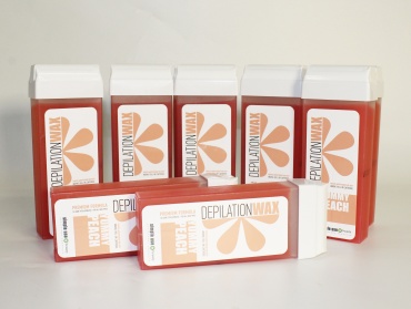 Воск Simple Use Beauty Yummy Peach плотность средняя в картридже 2400 г