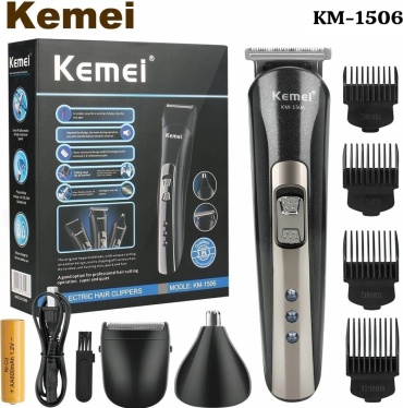 Kemei набор для стрижки KM-1506 черный