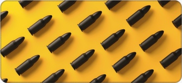 DART BULLETS 900x400x3 мм желтый