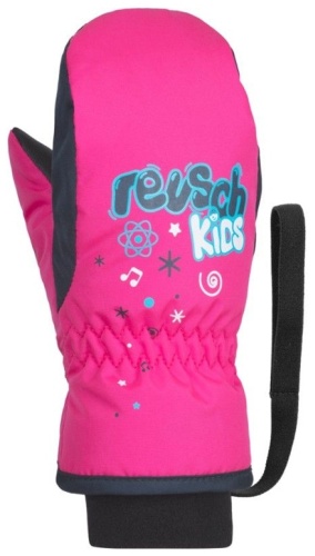 Варежки Reusch размер 4 розовый