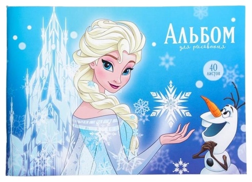 DISNEY PRINCESS Эльза и Олаф 4979381 40 листов