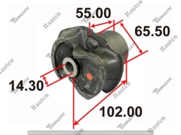 Tenacity сайлентблок балки AAMTO1057