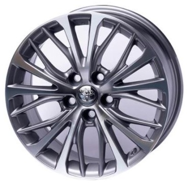 Kipardo TY279 8x18/5x114.3 D60.1 ET50 4 диска серебристый, серый