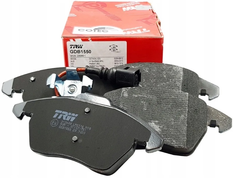 Колодки TRW передние GDB1550 4 шт