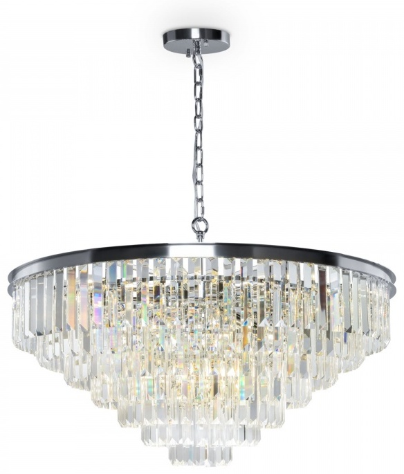 Светильник потолочный Maytoni E14 60 Вт серебристый