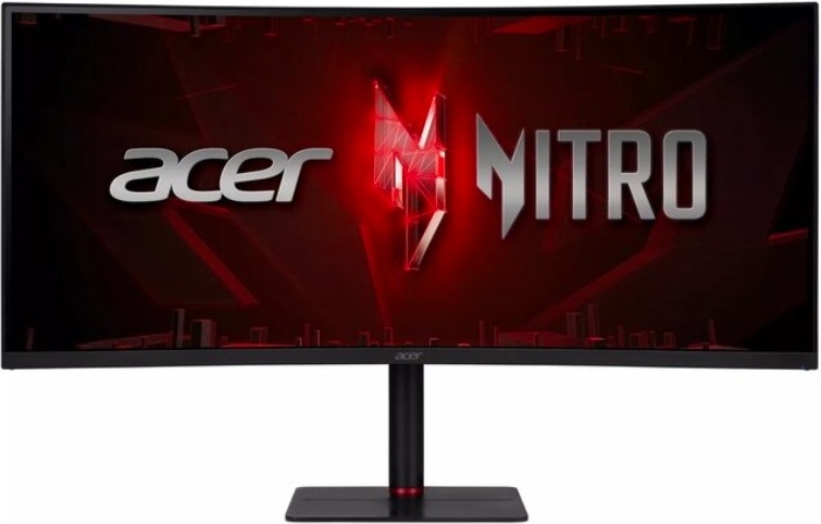 Монитор 34" Acer XV345CURV3bmiphuzx UM.CX5EE.301 черный