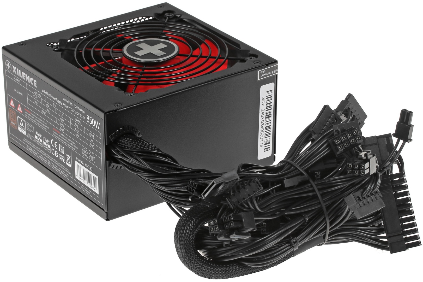 Блок питания Xilence Gaming series XN240 XP850R10 850 Вт