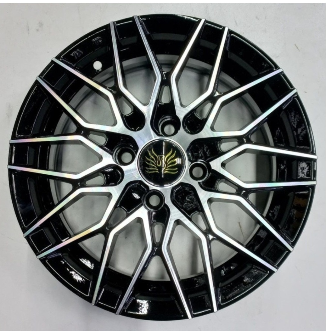 AA-TOP 3351 6x14/4x100 D67.1 ET35 черный, серебристый
