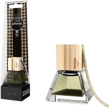 Aroma Car ароматизатор гелевый Aroma Car Aroma Car PRESTIGE WOOD Gold 7 мл