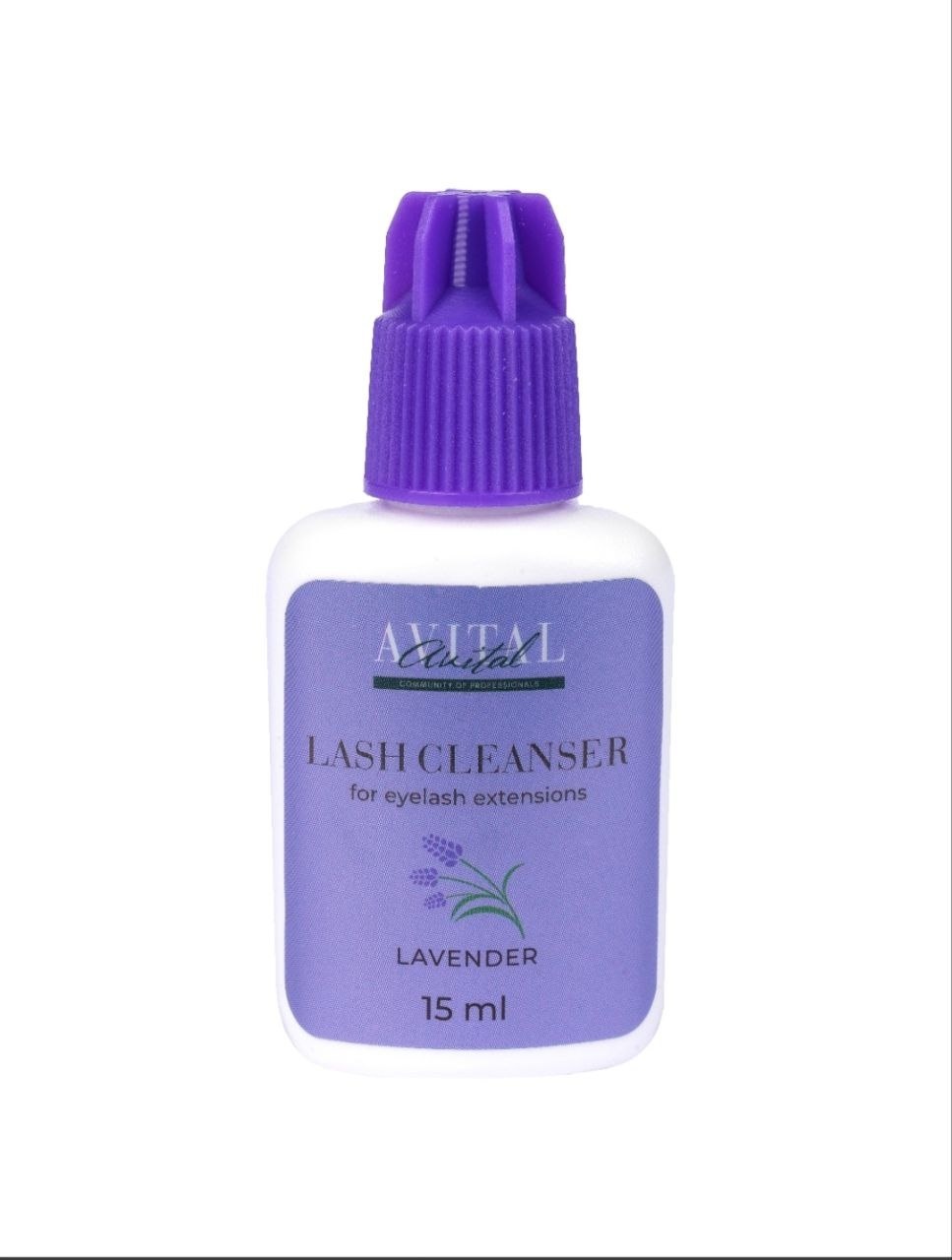 Avital обезжириватель для ресниц Lash Cleanser Lavender 15 мл