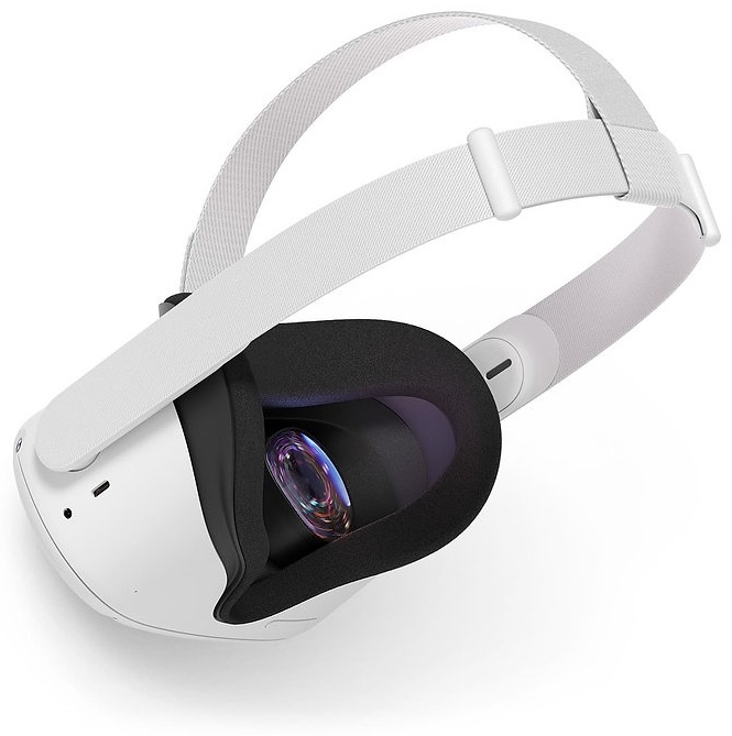 Купить Очки виртуальной реальности Meta Quest 2 128 GB белый + Full GamePad Case в кредит в