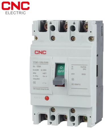 CNC автоматический выключатель YCM1 3P 630A 35kA 630 A