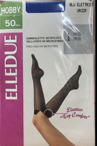 Гольфы ELLEDUE 8000577477405 синий универсальный