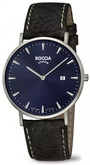 Кварцевые Boccia Titanium 3648-02 титан