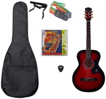 Гитара акустическая Ronnie Wood RW38 красный