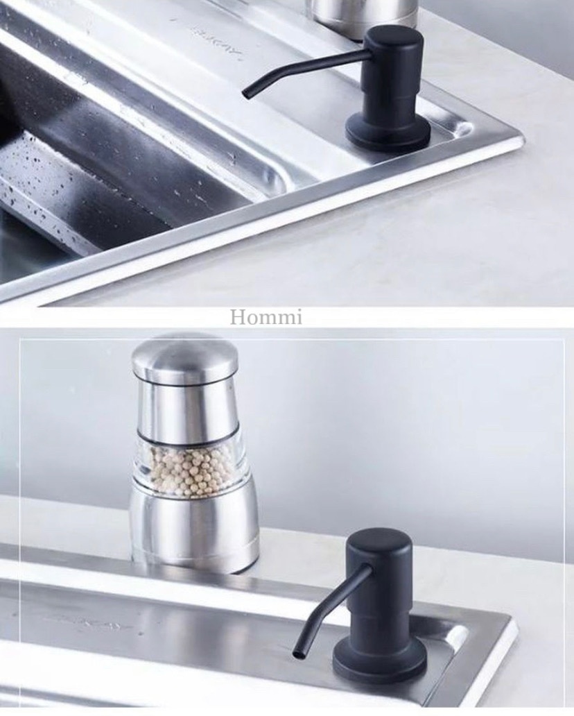 HomeGoods дозатор Black Hommi, для моющего средства