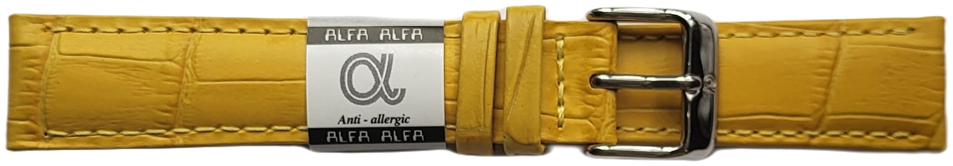 Ремешок ALFA кожа 18 x 195 мм