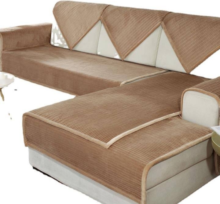 Makhome дивандек для дивана вертикаль 5 коричневый 90x300 см