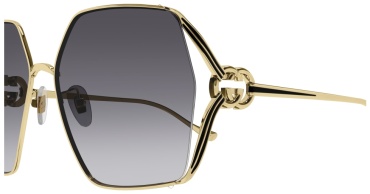 GUCCI квадратные однотонные