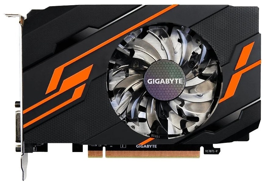 Видеокарта GIGABYTE GV-N1030OC-2GI 2 ГБ