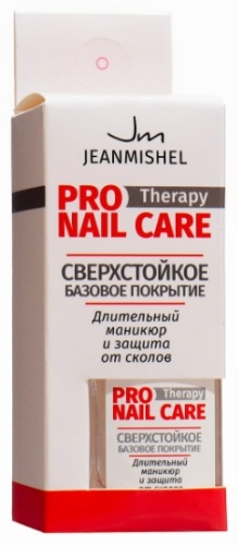 Jeanmishel сверхстойкое базовое покрытие, защита от сколов, 6 мл